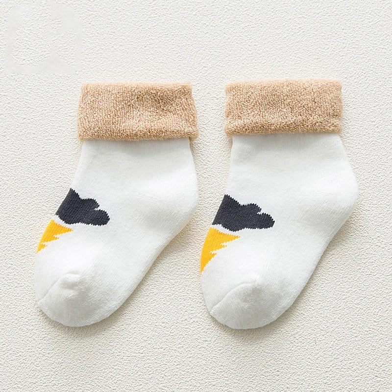 BabyBliz® Cozy Toes - 5 Pairs of Soft Cotton Newborn Socks