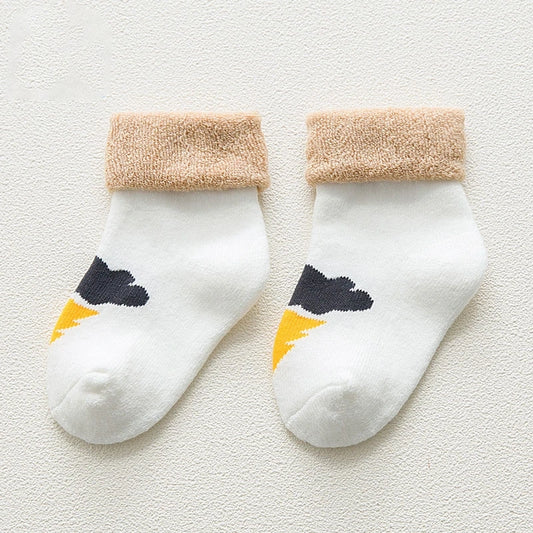 BabyBliz® Cozy Toes - 5 Pairs of Soft Cotton Newborn Socks