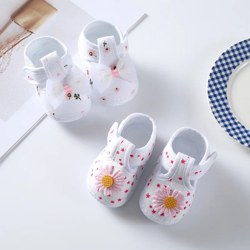 BabyBliz® Floral Bow First Walkers