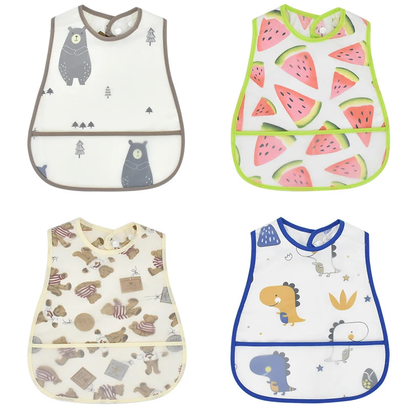 BabyBliz® Waterproof Cartoon Bibs