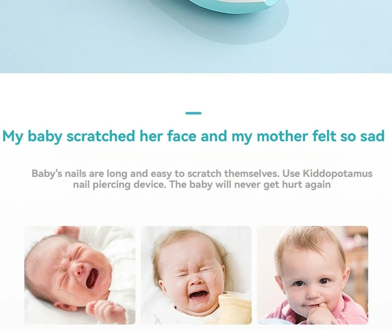 BabyBliz® Electric Safe Baby Nail Trimmer