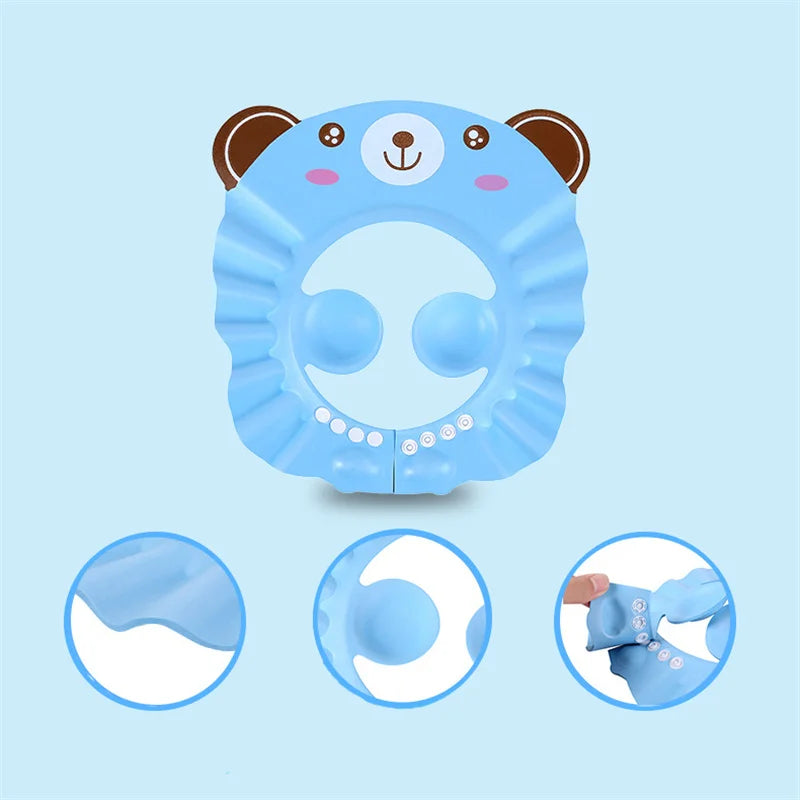 BabyBliz®- Adjustable Baby Shower Cap for Safe & Fun Bath Time