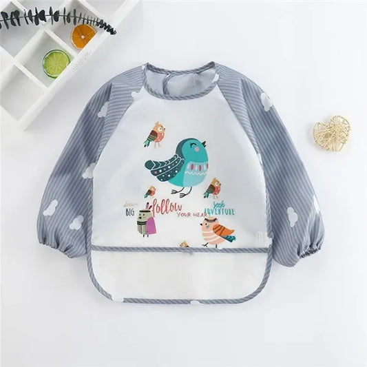 BabyBliz® Waterproof Art & Feeding Bib - All-in-One Protection for Toddlers
