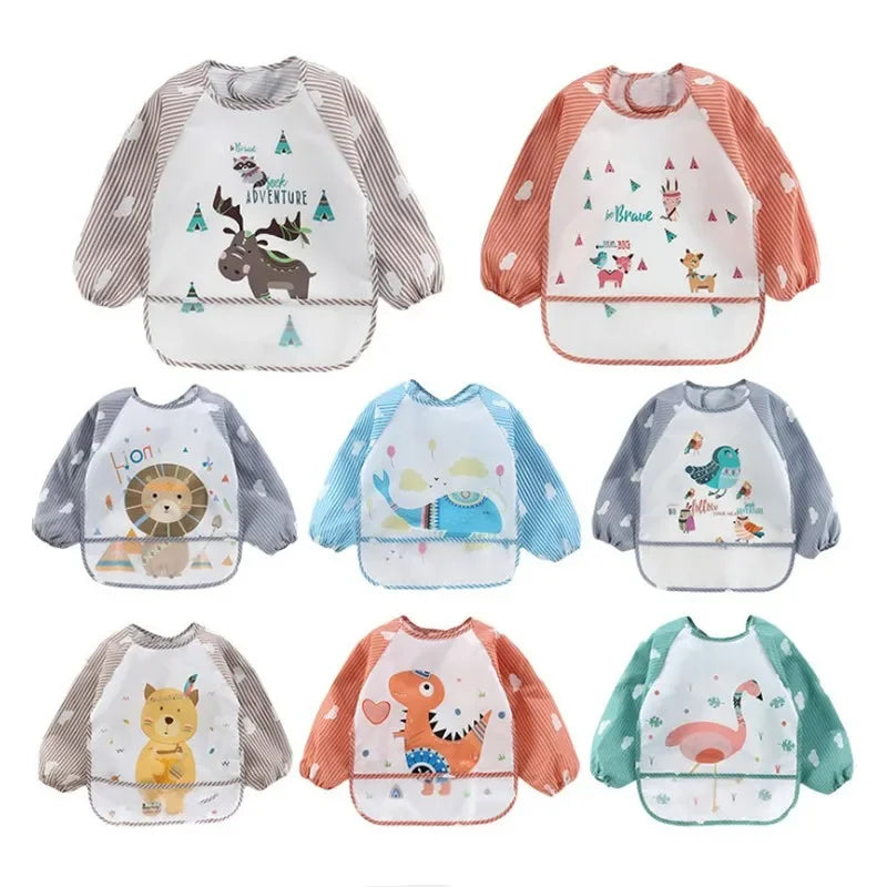 BabyBliz® Waterproof Art & Feeding Bib - All-in-One Protection for Toddlers