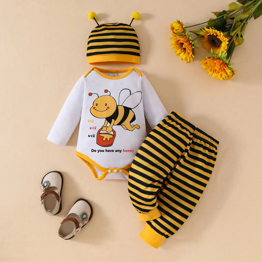 BabyBliz® Little Buzz 3-Piece Bee Outfit Set