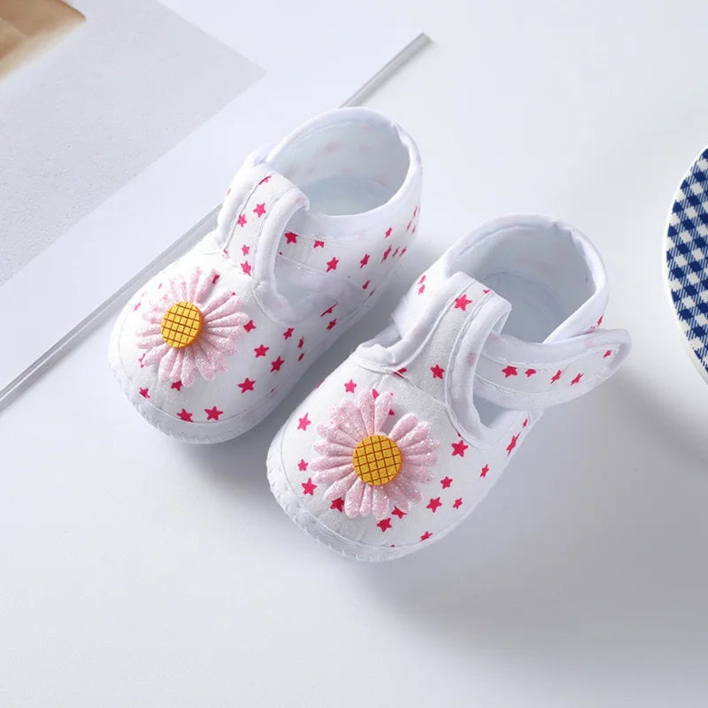 BabyBliz® Floral Bow First Walkers