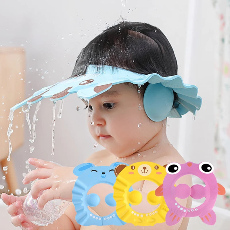 BabyBliz®- Adjustable Baby Shower Cap for Safe & Fun Bath Time