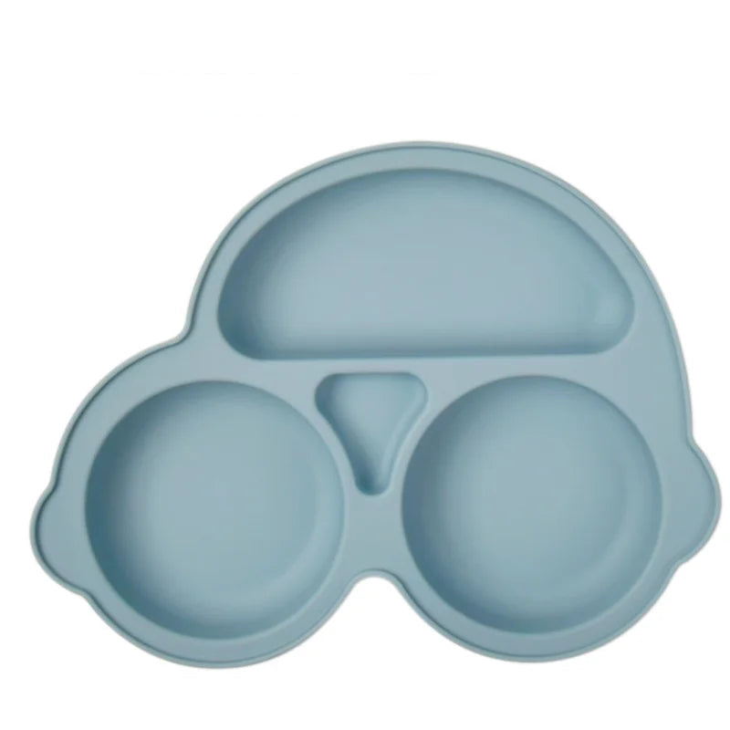BabyBliz® - Smiley Suction Plate for Mess-Free Meals!