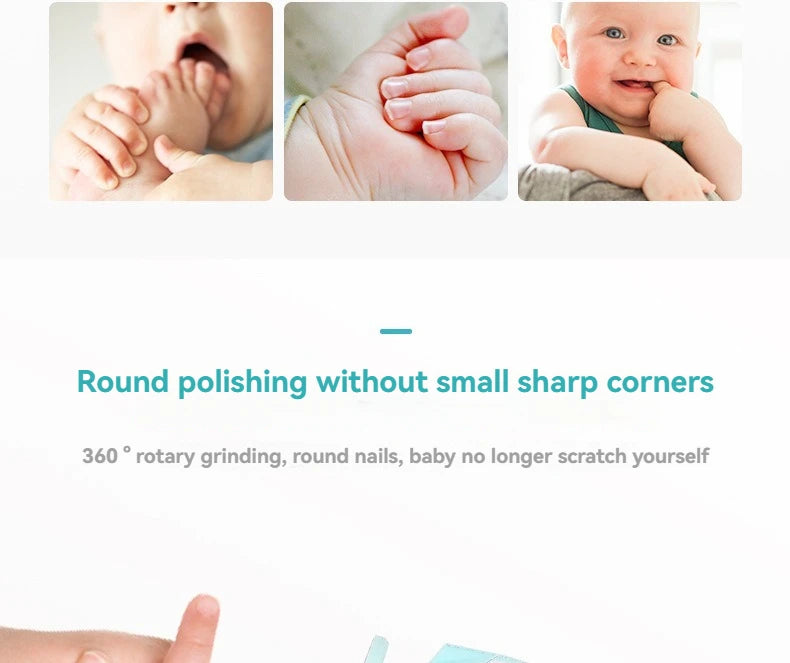 BabyBliz® Electric Safe Baby Nail Trimmer