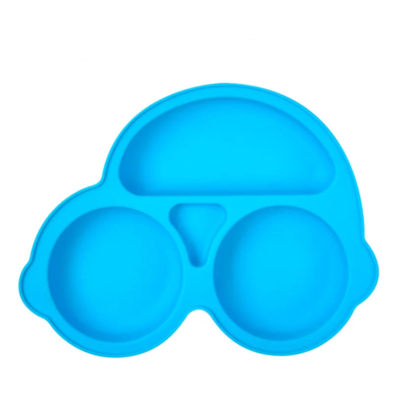 BabyBliz® - Smiley Suction Plate for Mess-Free Meals!