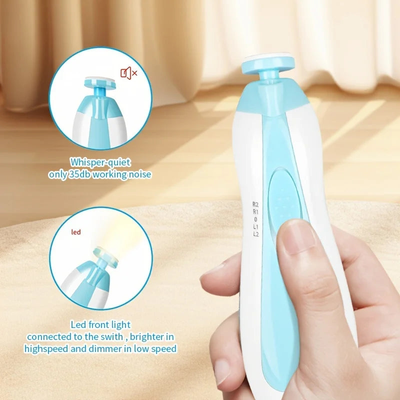 BabyBliz® Electric Safe Baby Nail Trimmer