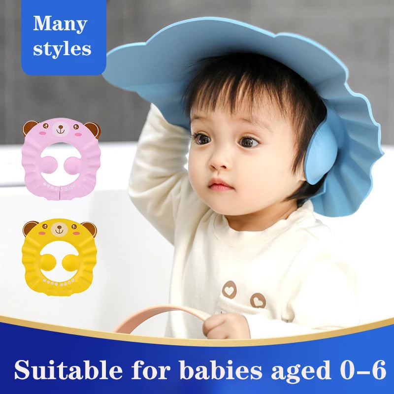 BabyBliz®- Adjustable Baby Shower Cap for Safe & Fun Bath Time