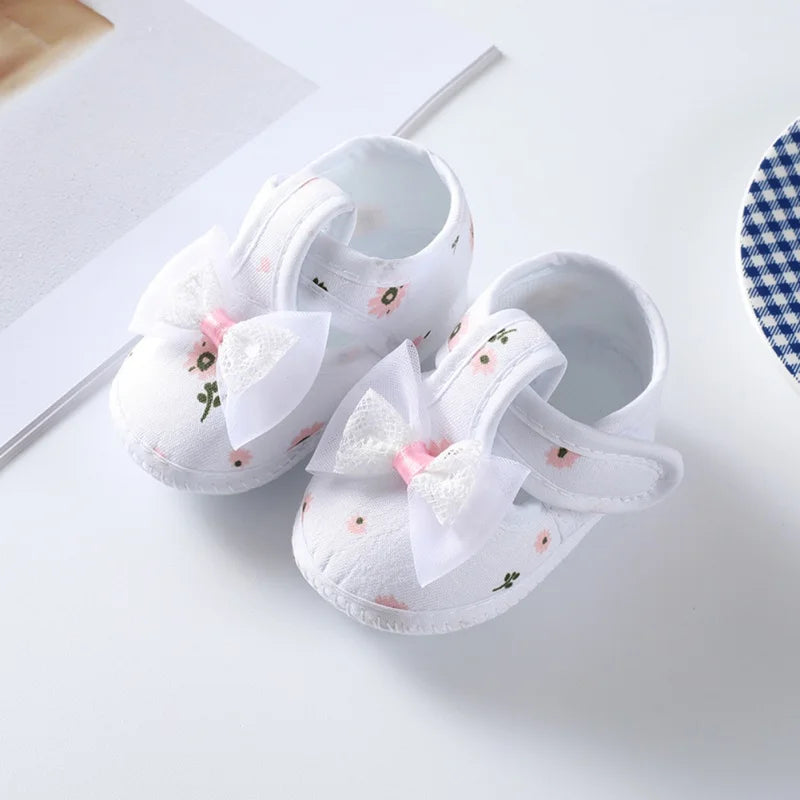 BabyBliz® Floral Bow First Walkers