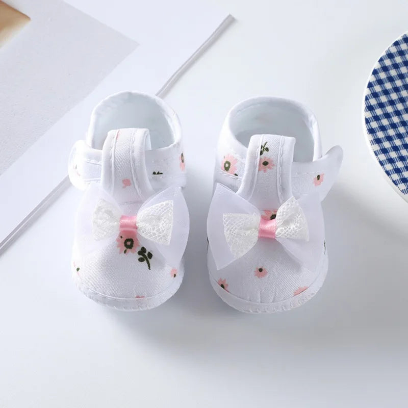 BabyBliz® Floral Bow First Walkers