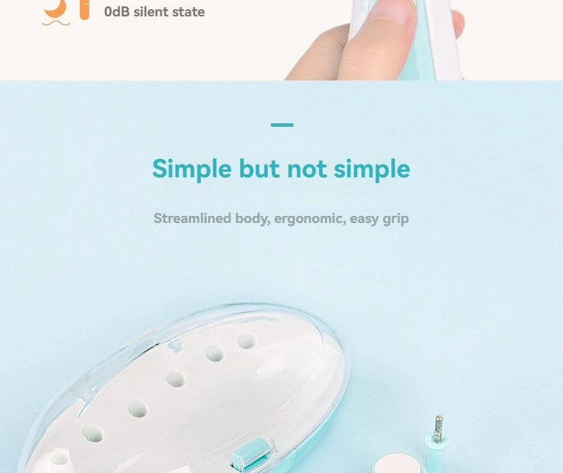 BabyBliz® Electric Safe Baby Nail Trimmer