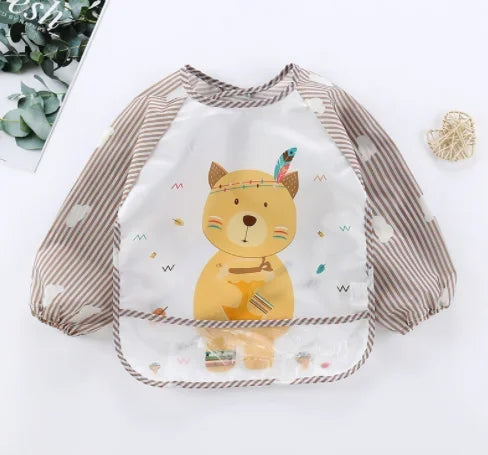 BabyBliz® Waterproof Art & Feeding Bib - All-in-One Protection for Toddlers