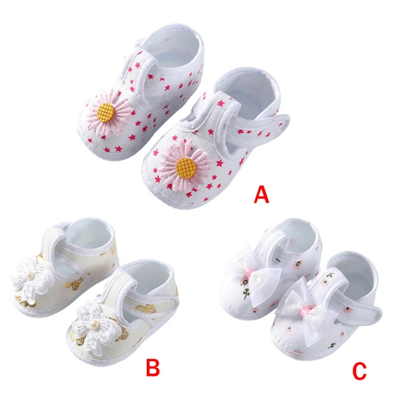BabyBliz® Floral Bow First Walkers