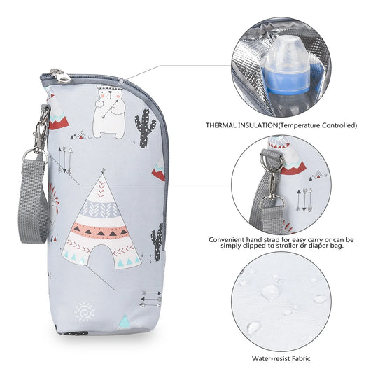 BabyBliz® Portable Bottle Warmer & Insulated Bag