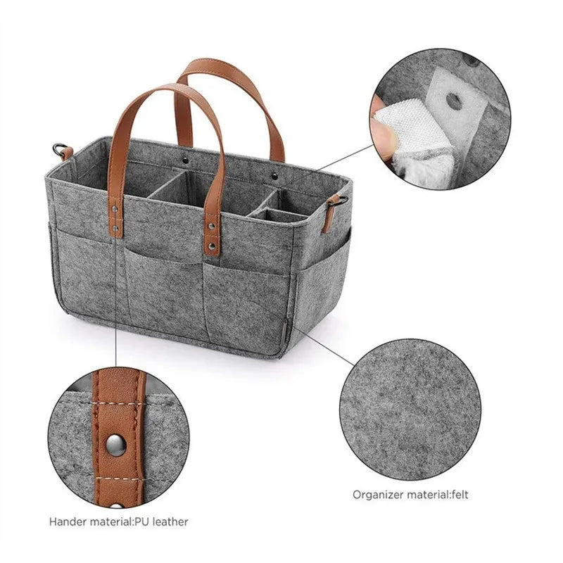BabyBliz® Foldable Mommy Tote Organizer for Diapers