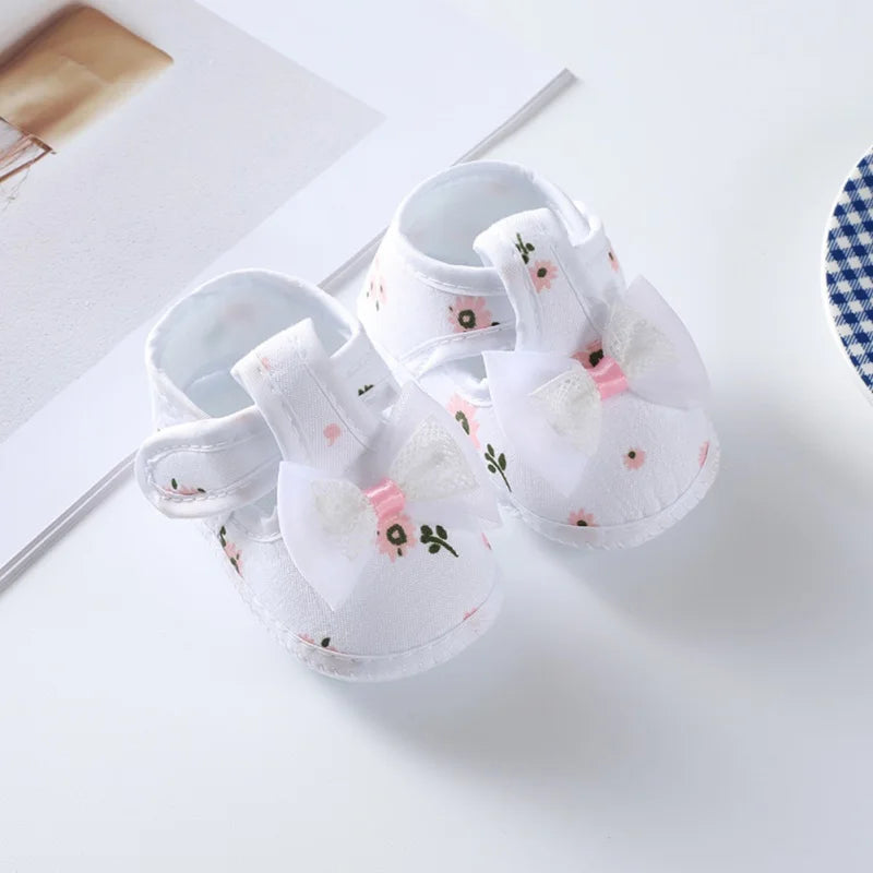 BabyBliz® Floral Bow First Walkers