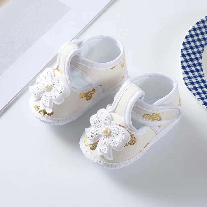 BabyBliz® Floral Bow First Walkers